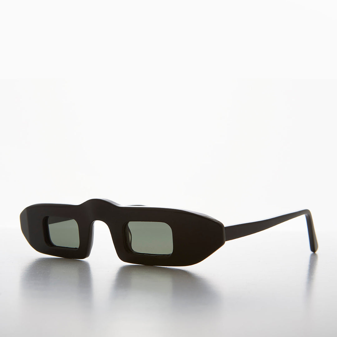 Black Polarized Steampunk Sunglass - Hitomi