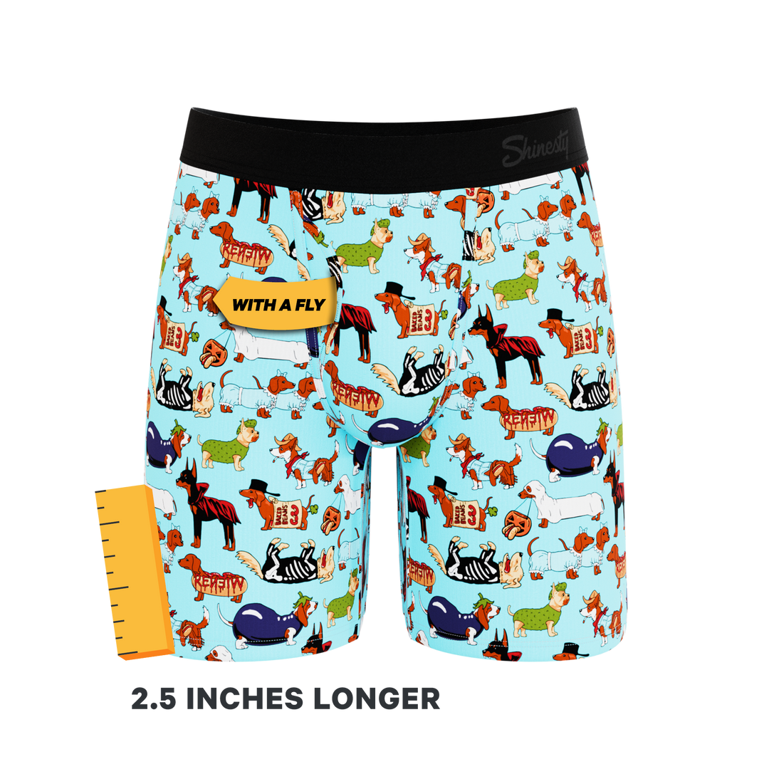 The Halloweenies | Halloween Dogs Ball Hammock® Boxer - Long Leg
