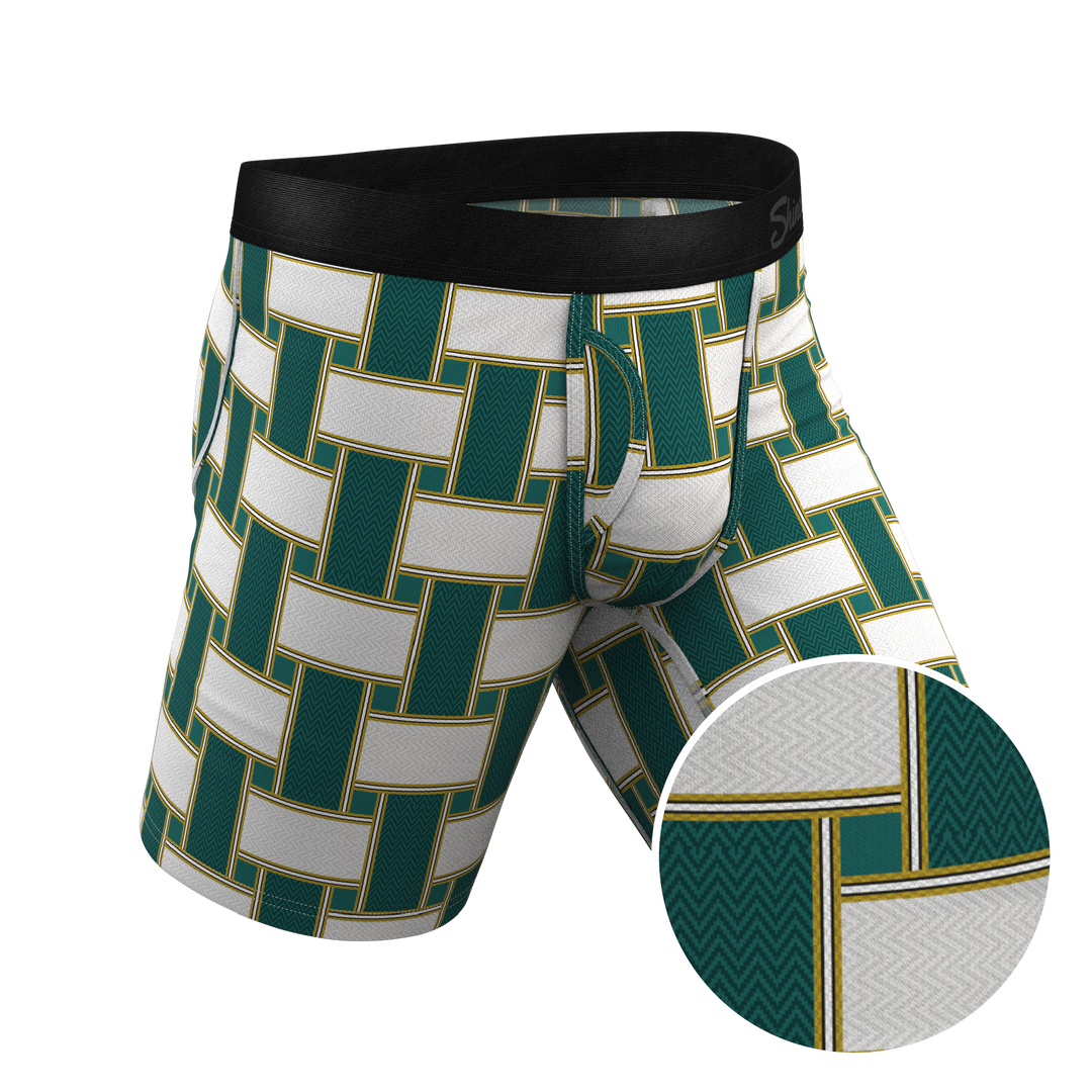 The Lawn Chair | Vintage Webbed Long Leg Ball Hammock® Pouch Underwear With Fly