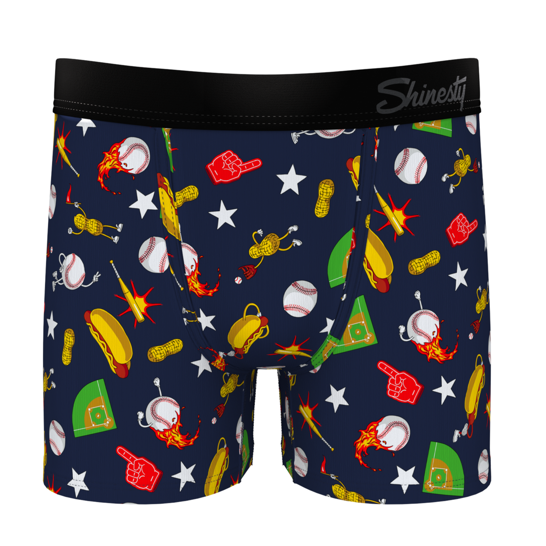 The Hey Batter Batter | Baseball Boy's Boxer Briefs