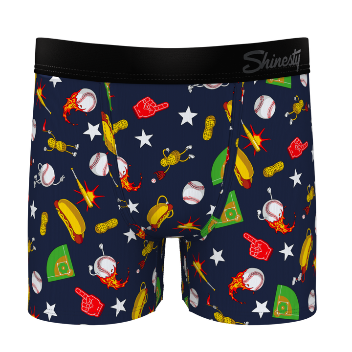 The Hey Batter Batter | Baseball Boy's Boxer Briefs