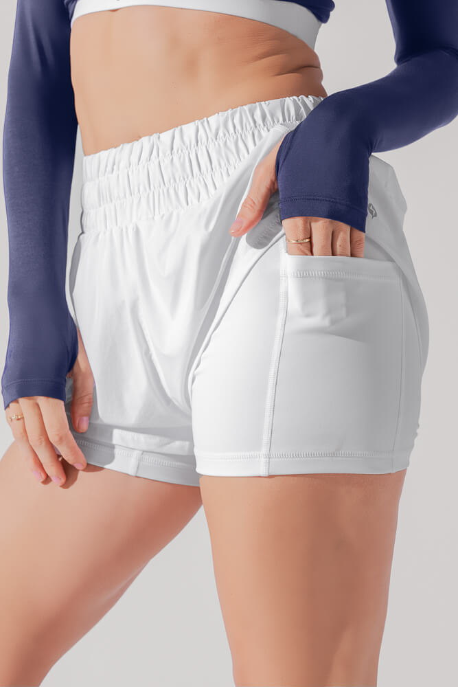 High Waisted Supershort™ - White