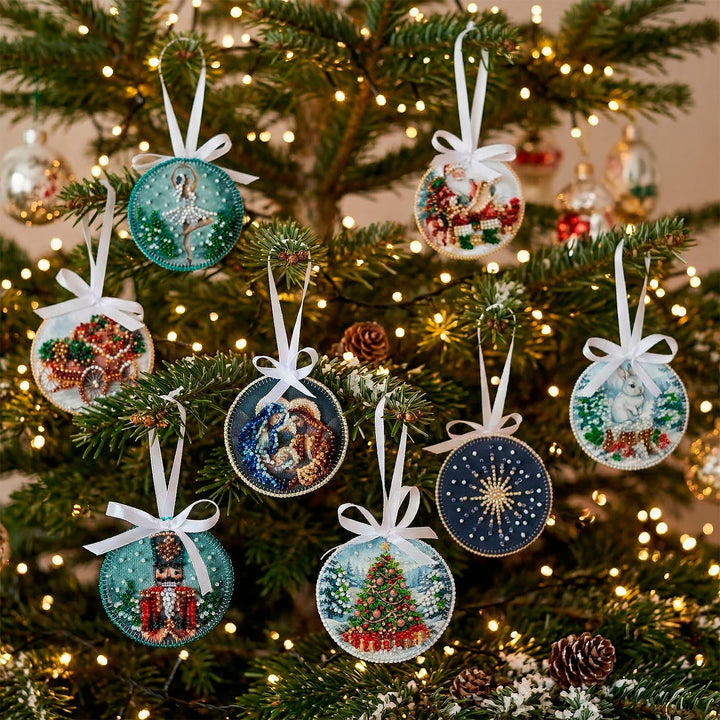 Holy Night Bead Embroidery Decoration Kit by Abris Art ABT-066