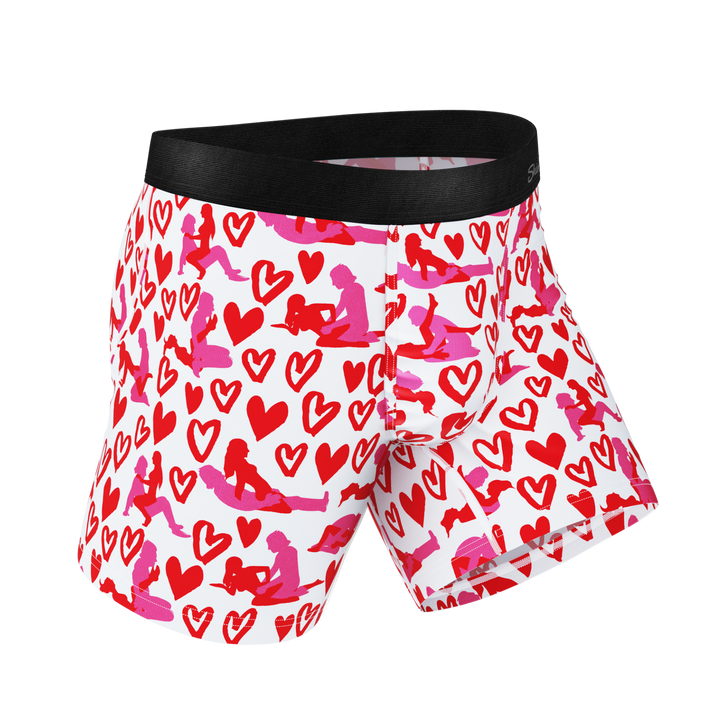 The Hot-Blooded Handbook | Valentines Ball Hammock® Pouch Underwear