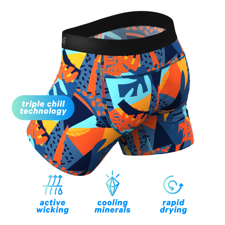 The Hummingbird | Abstract paradICE™ Cooling Ball Hammock® Underwear