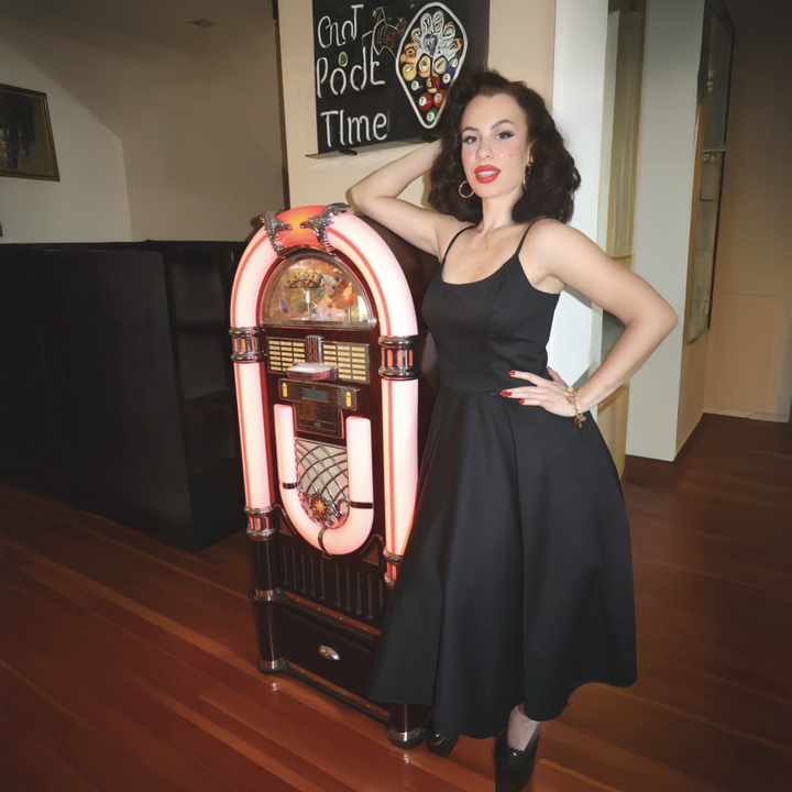 Peggy Retro-Inspired Full Circle Dress