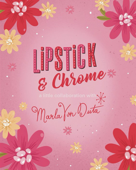 Rosita Brooch by Marla VonDuta x Lipstick & Chrome