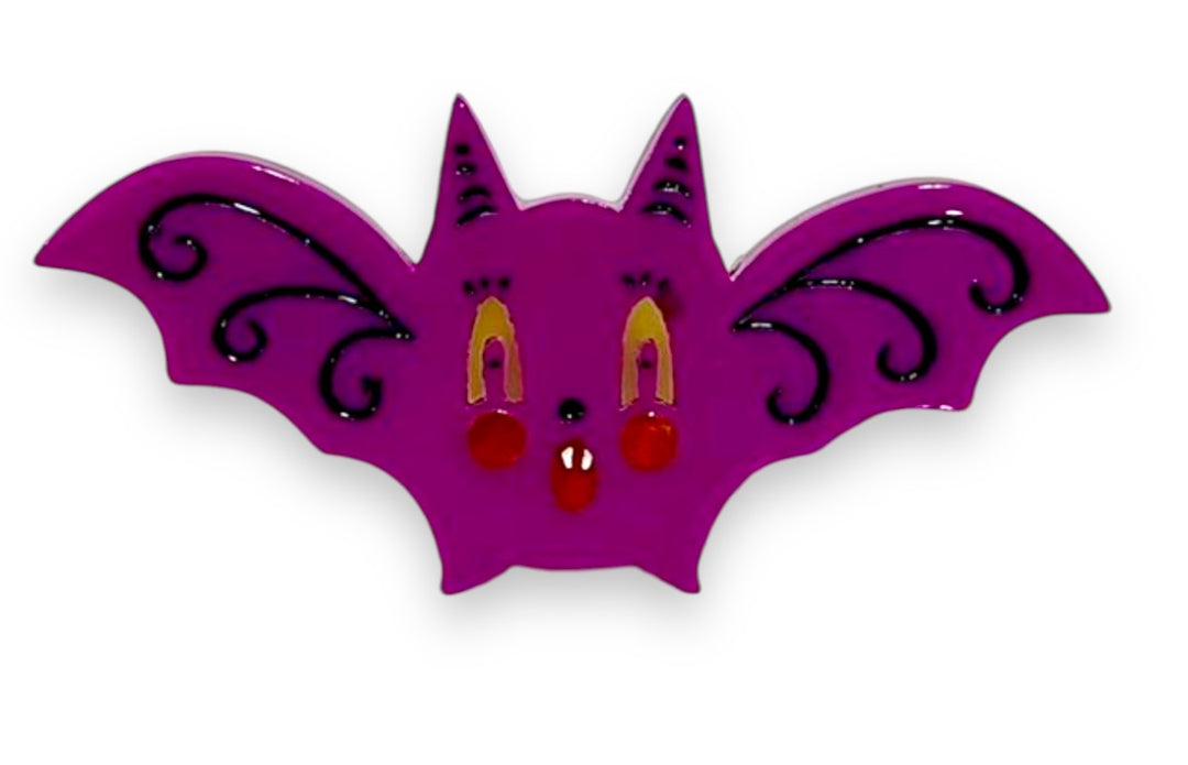 Gothic Glam Bat Scatter Pin Set of 2 by Johanna Parker x Lipstick & Chrome