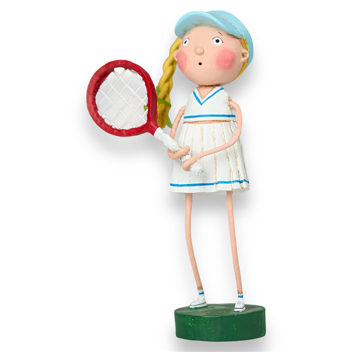 Courtney Tennis Player Figuine by Lori Mitchell *New for 2025*