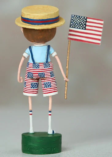 Sammie's Stars & Stripes Patriotic Lori Mitchell Figurine *New for 2025*