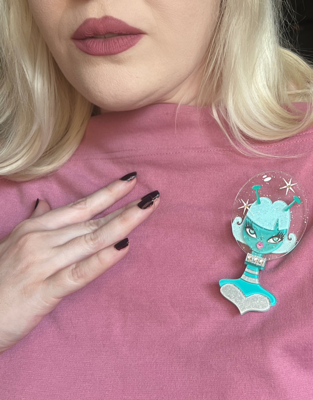 Spooky Doll Squad 5 Piece Brooch Set by Miss Fluff x Lipstick & Chrome