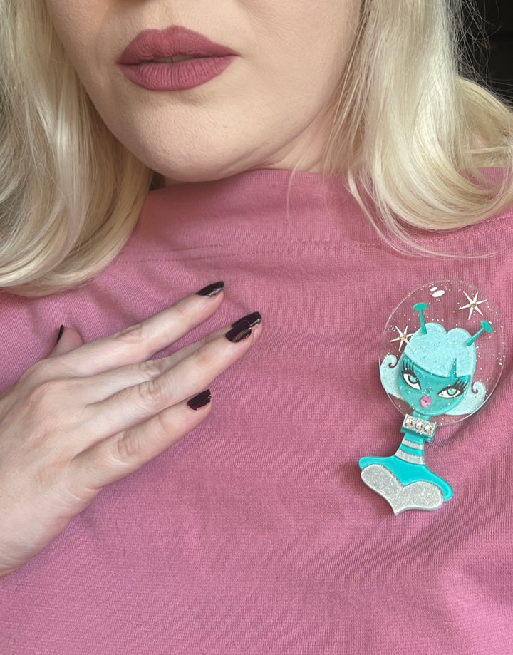 Spooky Doll Squad 5 Piece Brooch Set by Miss Fluff x Lipstick & Chrome