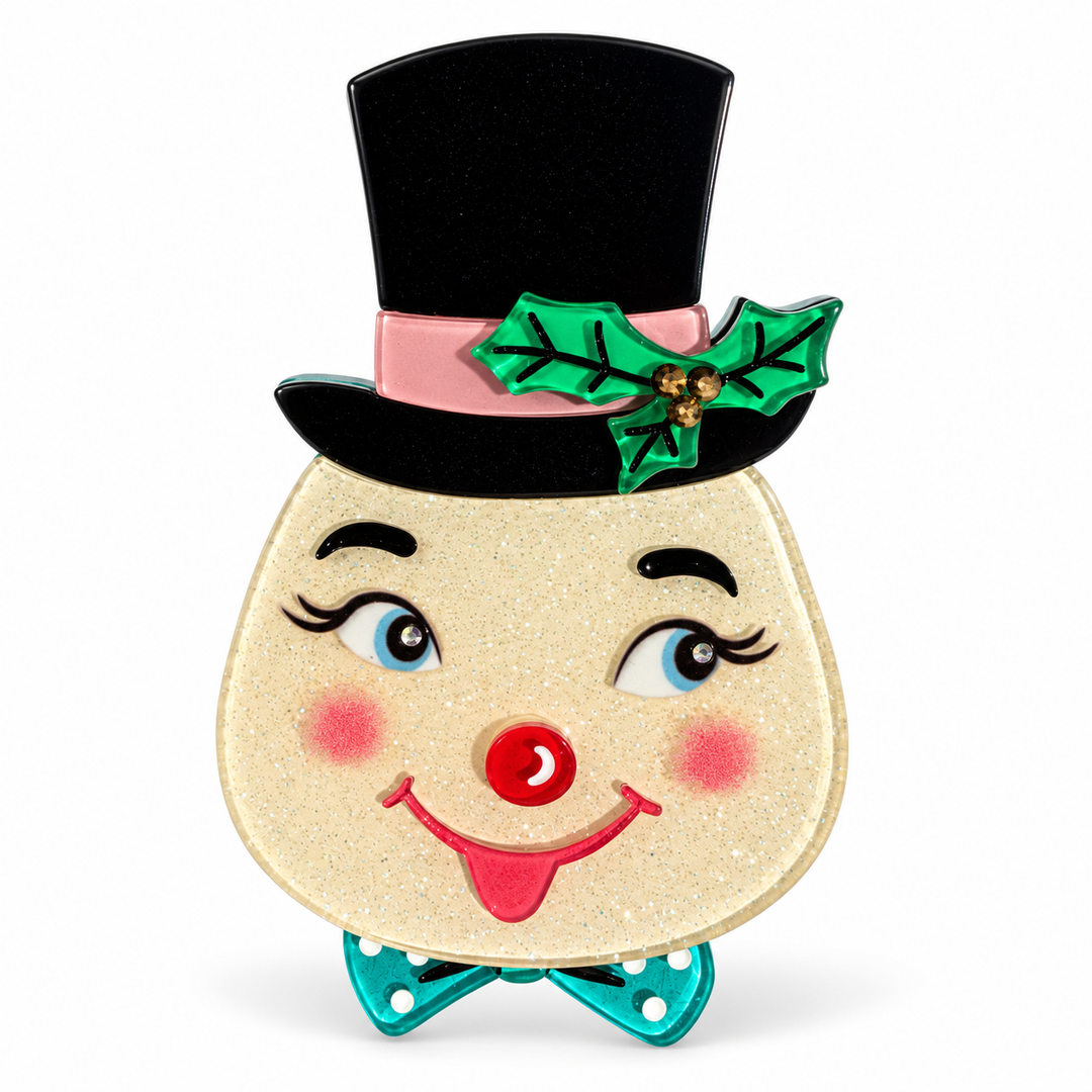Mister Merry Brooch by 50's Vintage Dame x Lipstick & Chrome