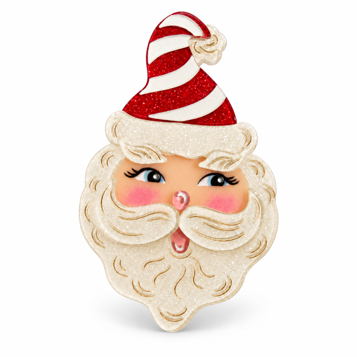 Kitsch Kringle Brooch by 50's Vintage Dame x Lipstick & Chrome