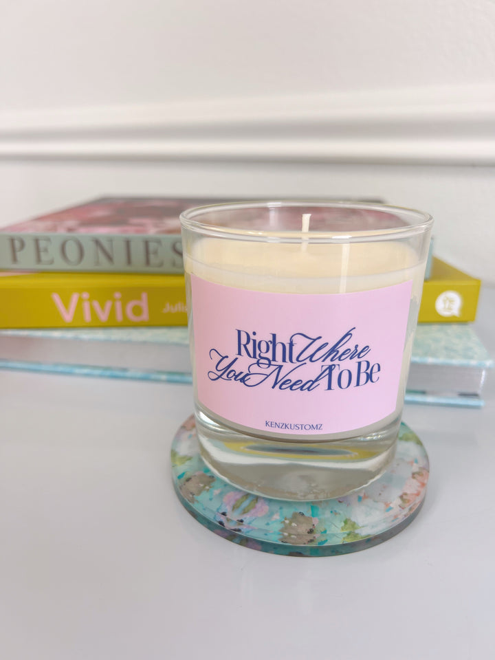 Right Where You Need to Be Candle