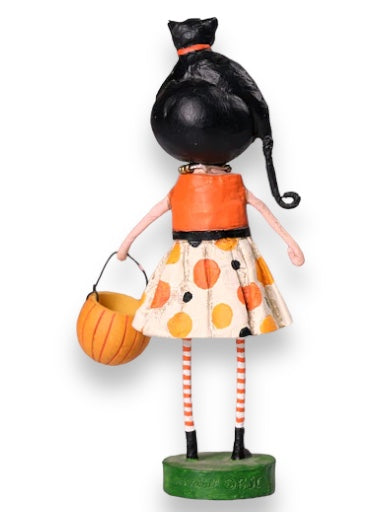 Kit Kat Halloween Figurine by Lori Mitchell *New for 2024*