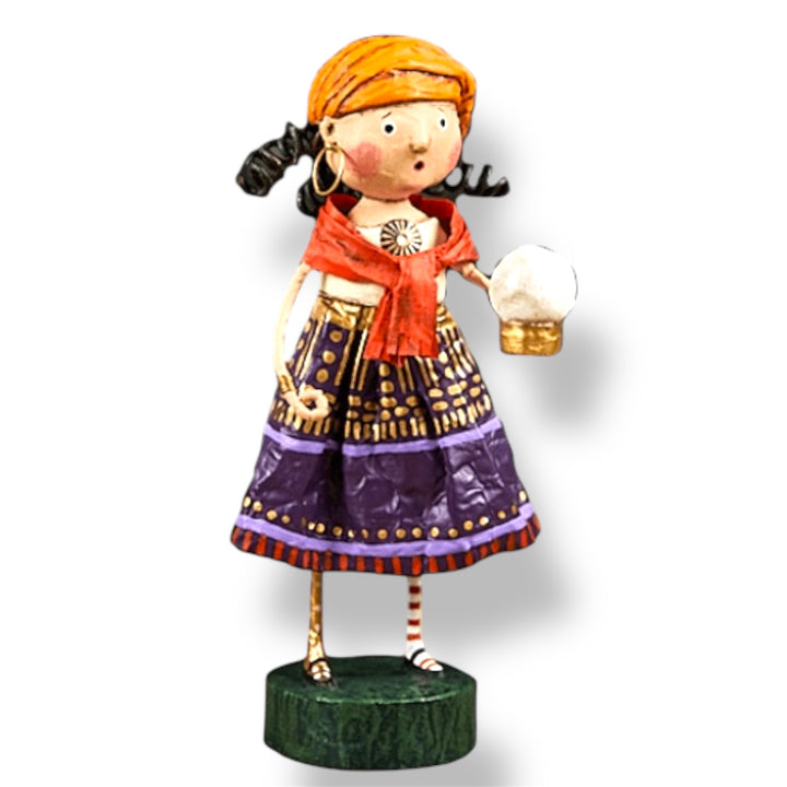 Gypsy Rose Halloween Figurine by Lori Mitchell