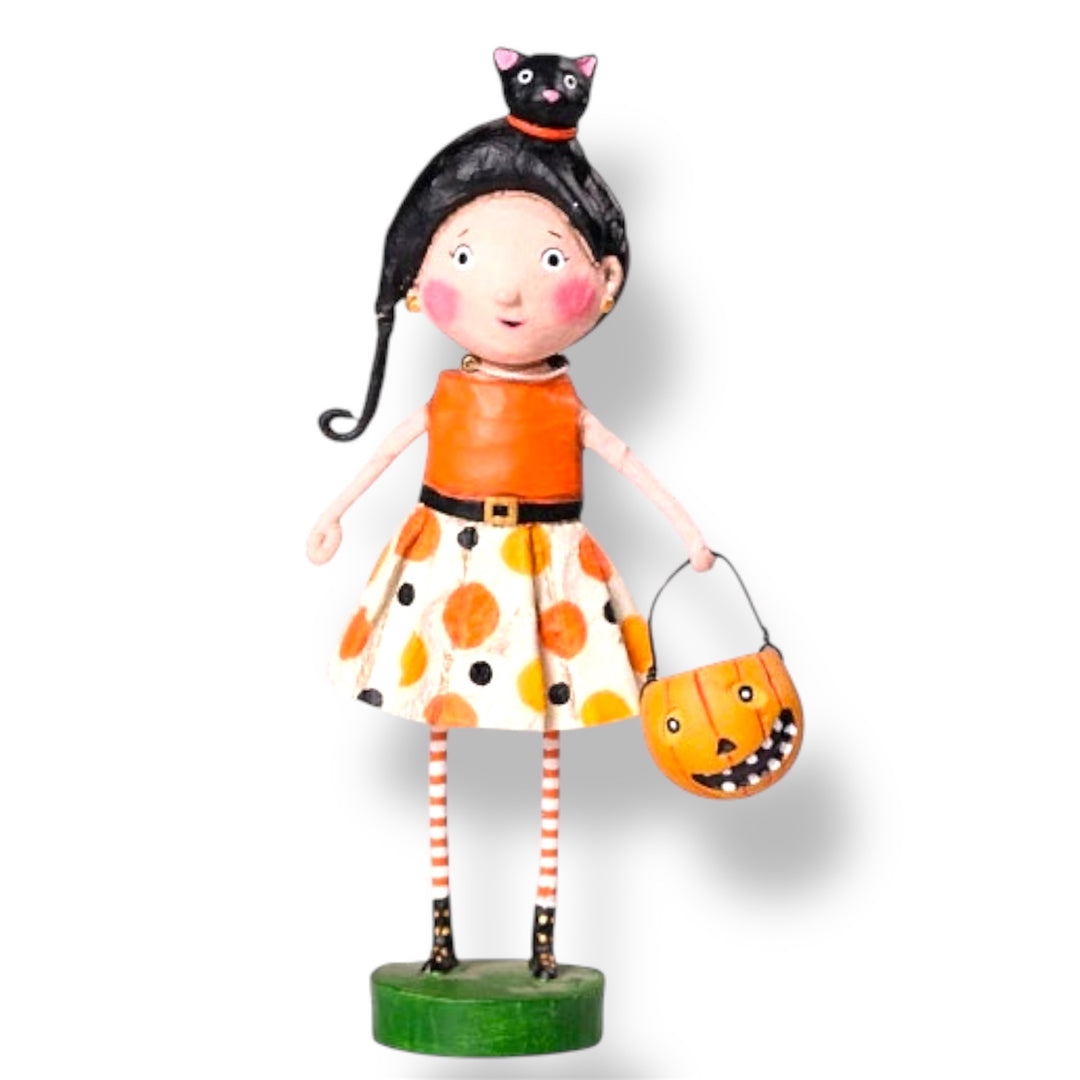 Kit Kat Halloween Figurine by Lori Mitchell *New for 2024*