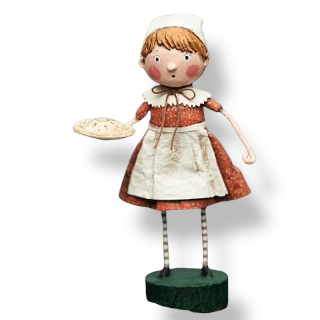 Patience Pilgrim Fall Figurine by Lori Mitchell