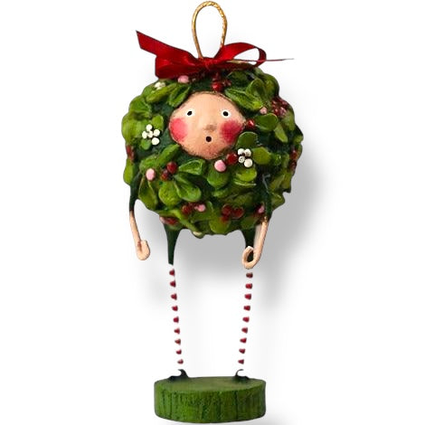 Christmas Kisses Holiday Figurine by Lori Mitchell