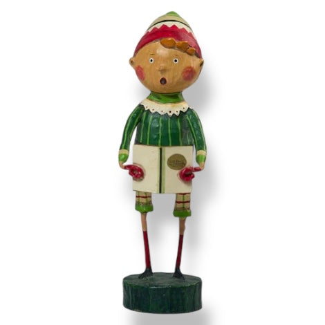 Henry Christmas Caroler Figurine by Lori Mitchell