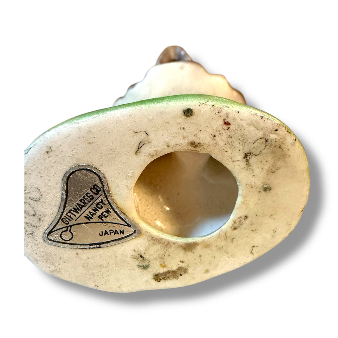 Vintage Mid-Century Ceramic Boy and Girl Figurine Set