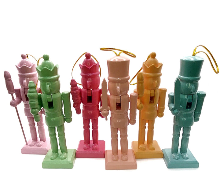 Christmas Nutcracker Set. Wizardi Classic Wooden Festive Decoration F07M14-11-N01616