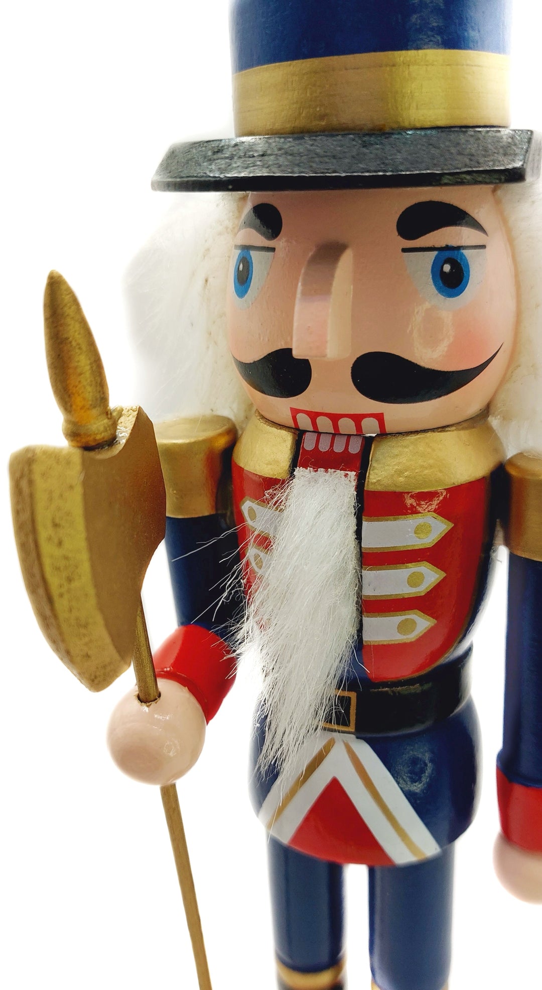 Wooden Brave Soldier Nutcracker Wizardi F07M6-13C