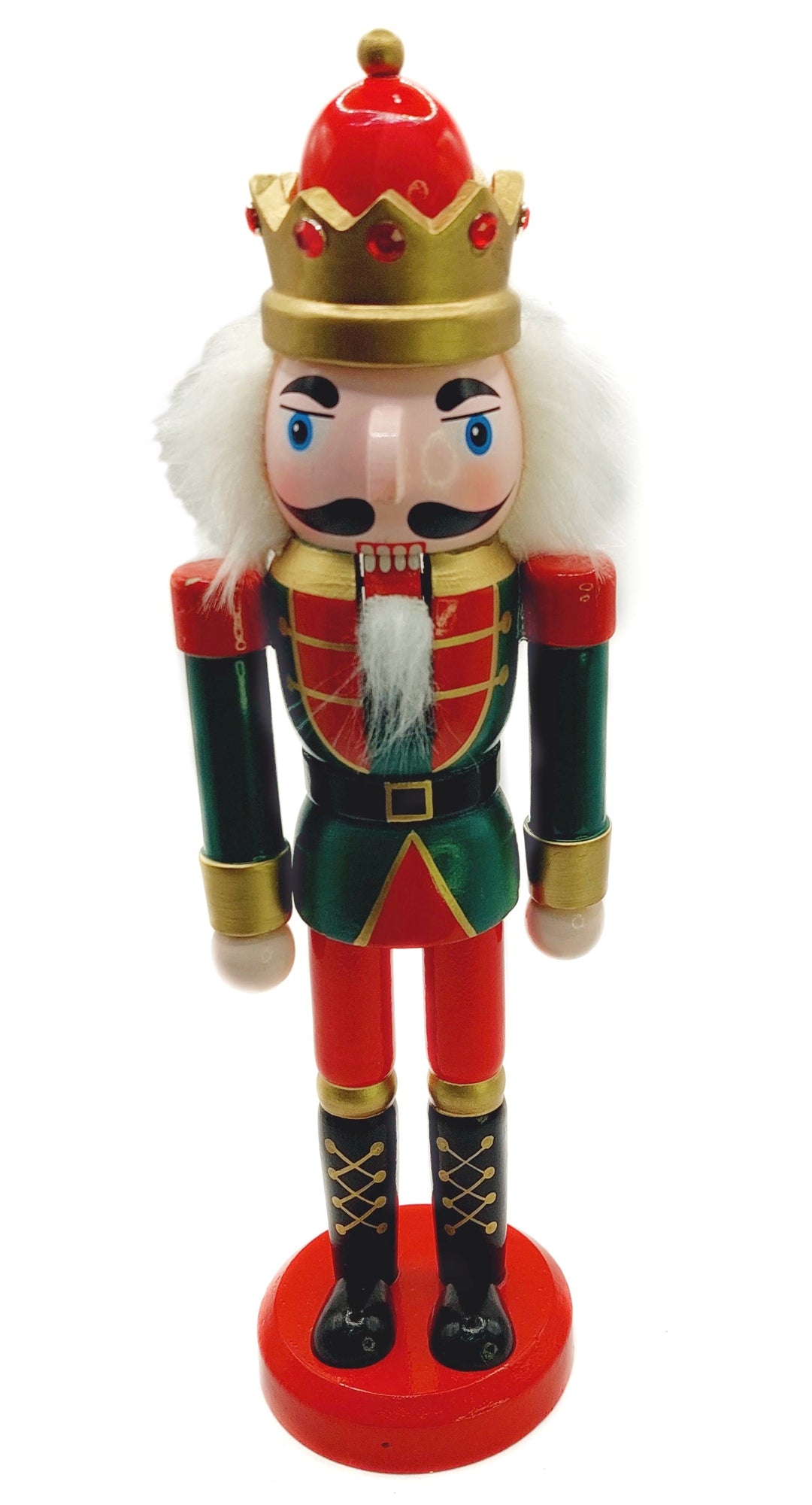 Wooden Brave Soldier Nutcracker Wizardi F07M6-13B