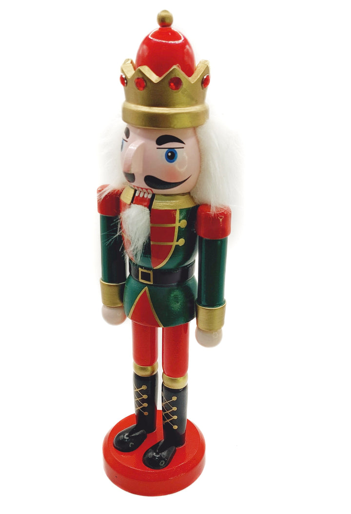 Wooden Brave Soldier Nutcracker Wizardi F07M6-13B
