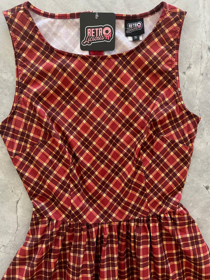 Plaid Vintage Dress