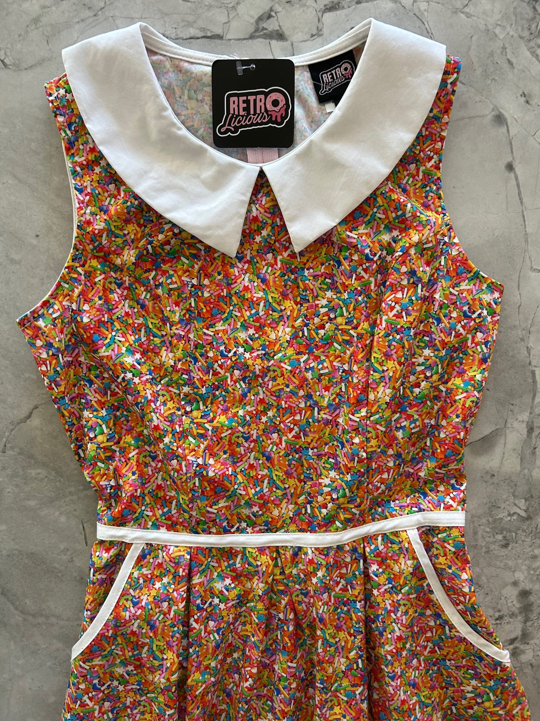 Sprinkles Collared Dress