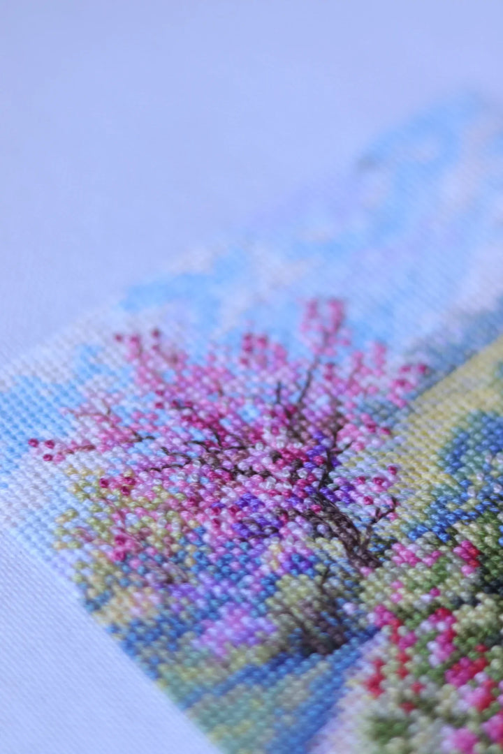 Spring K-268A Counted Cross-Stitch Kit