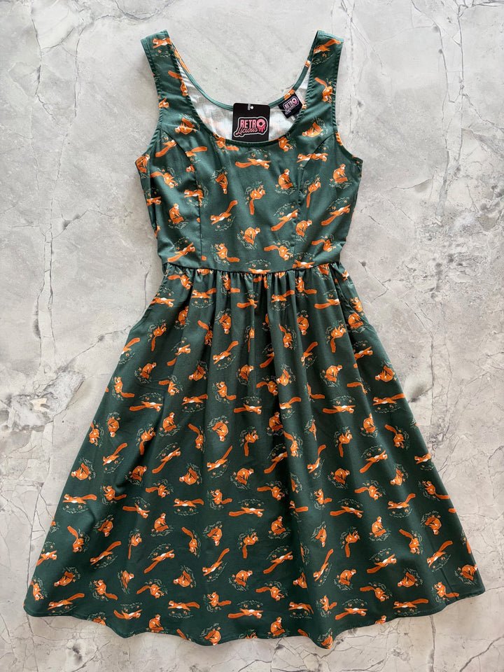 Chipmunks Fit & Flare Dress