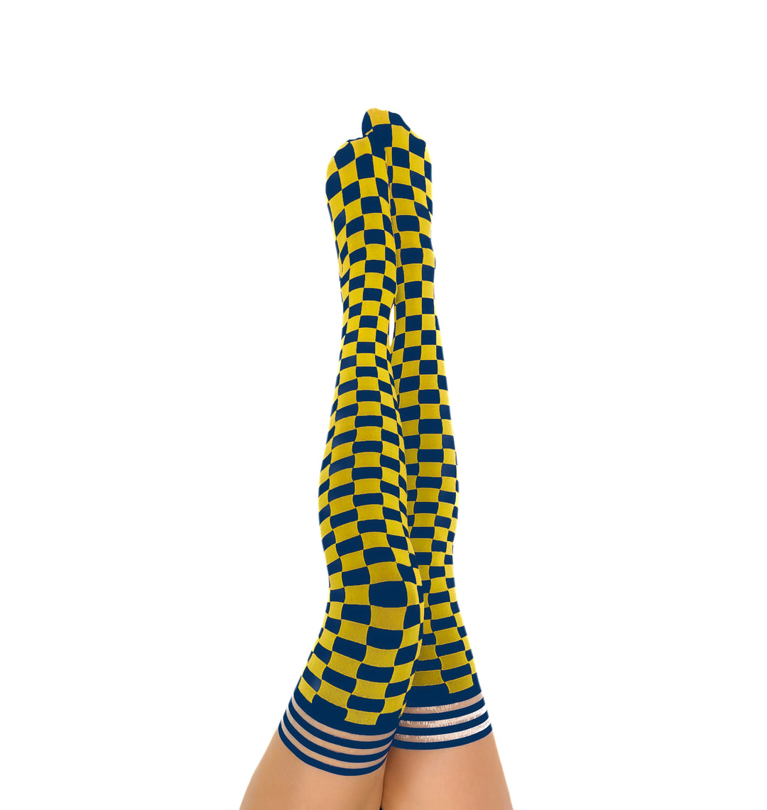 Coming SOON! Game Day! - Navy & Maize Thigh-Highs