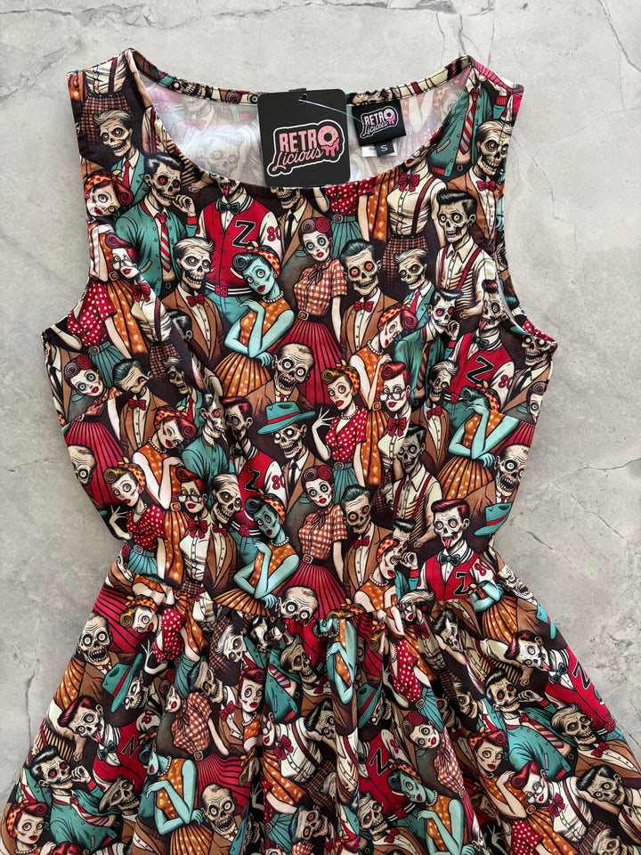 Zombies Vintage Dress