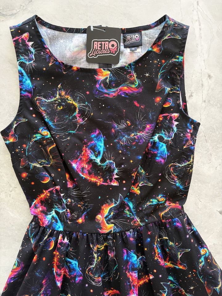 Cats Vintage Dress