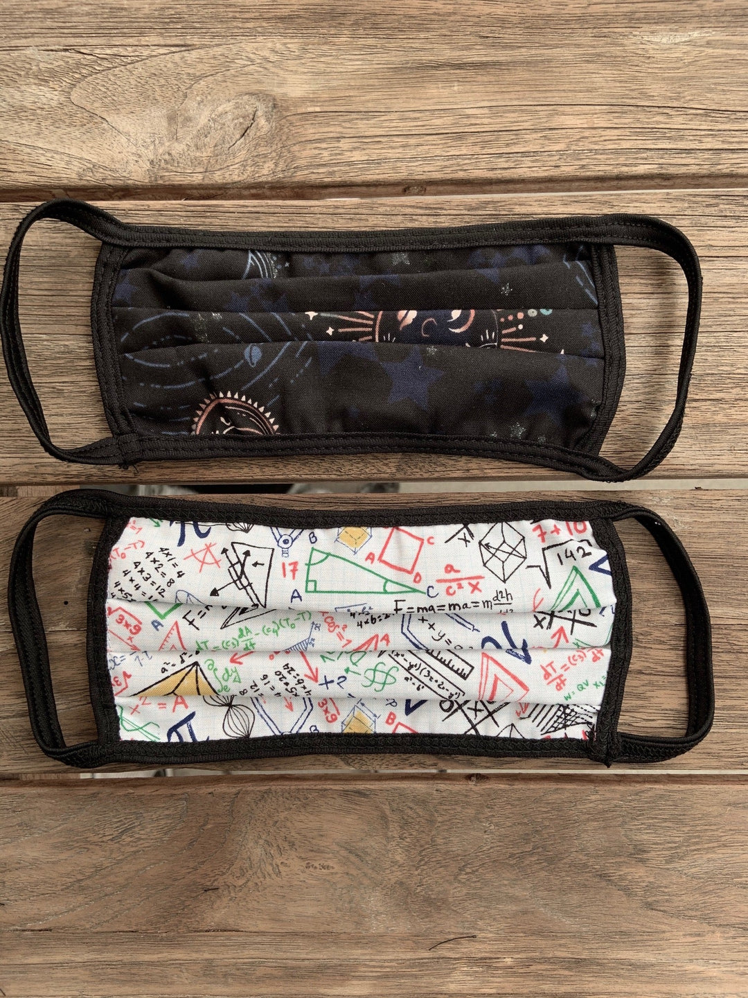 Celestial / Math Reversible Cotton Mask