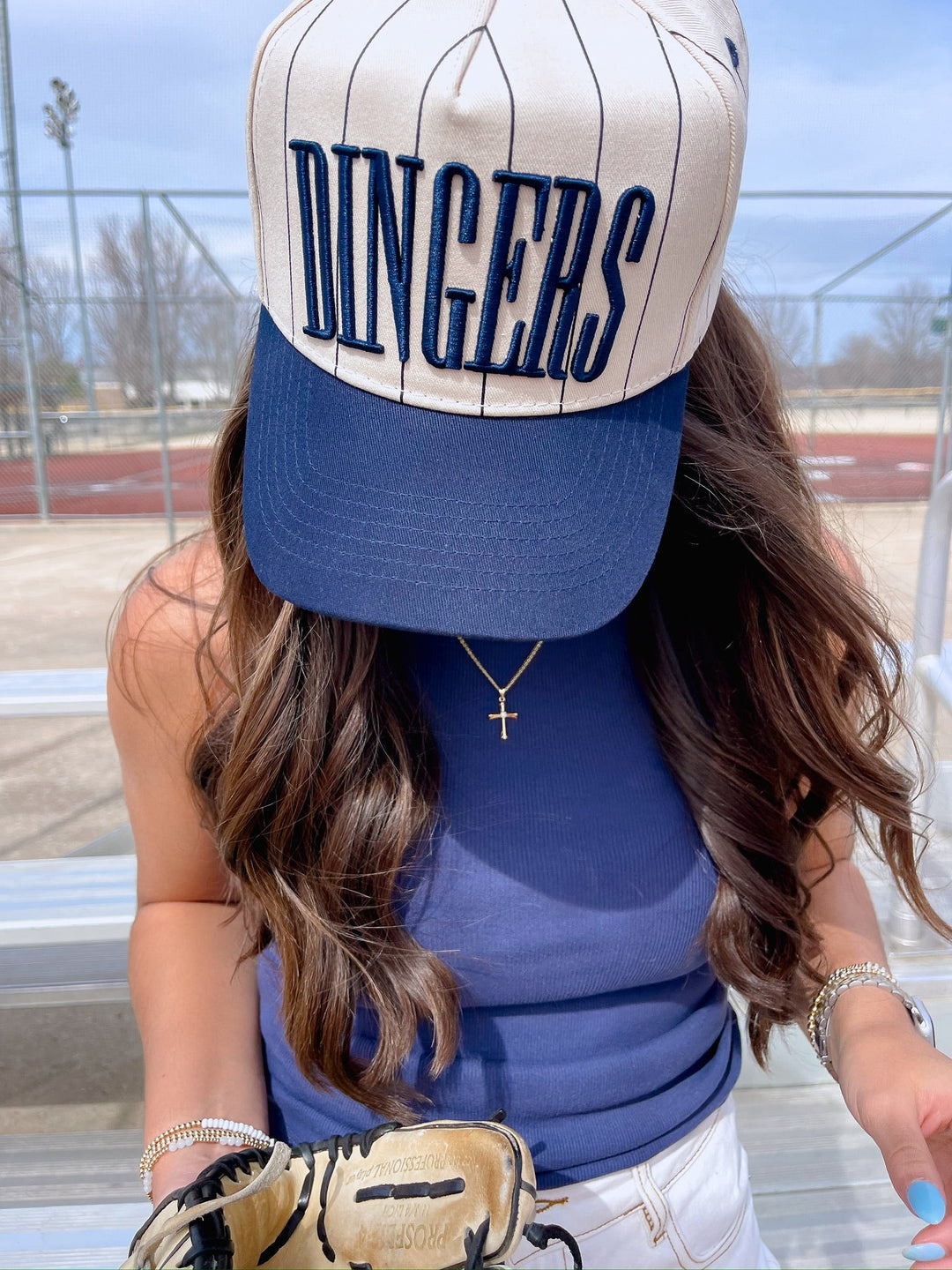 Dingers - Stripe Vintage Trucker Hat