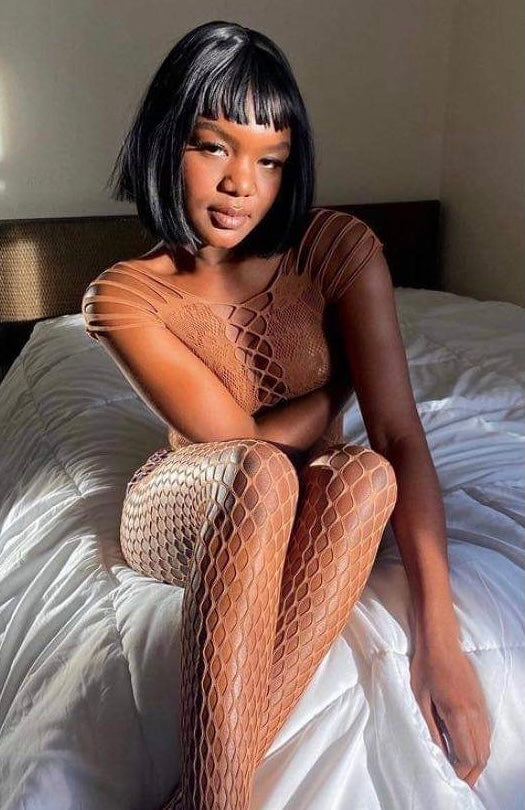 Kix'ies All-in-One Fishnet Body Stocking #4001 Petite to Plus Size