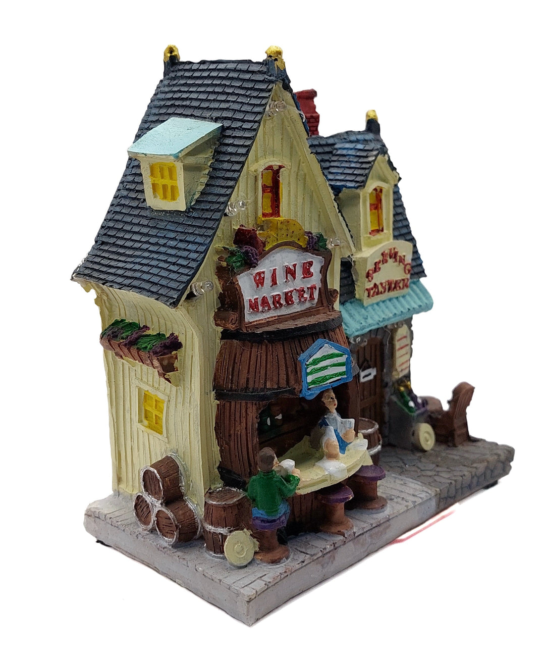 Wine Market. Christmas Village Wizardi F07-N1-10-2321B
