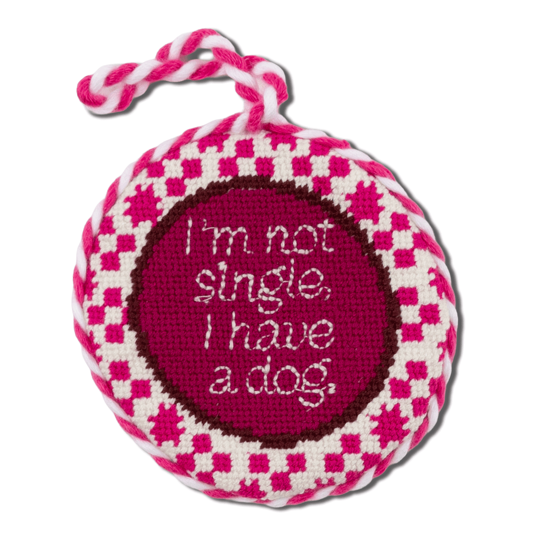 Needlepoint Ornament - Not Single