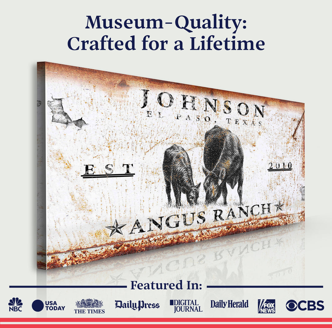 Angus Ranch Sign