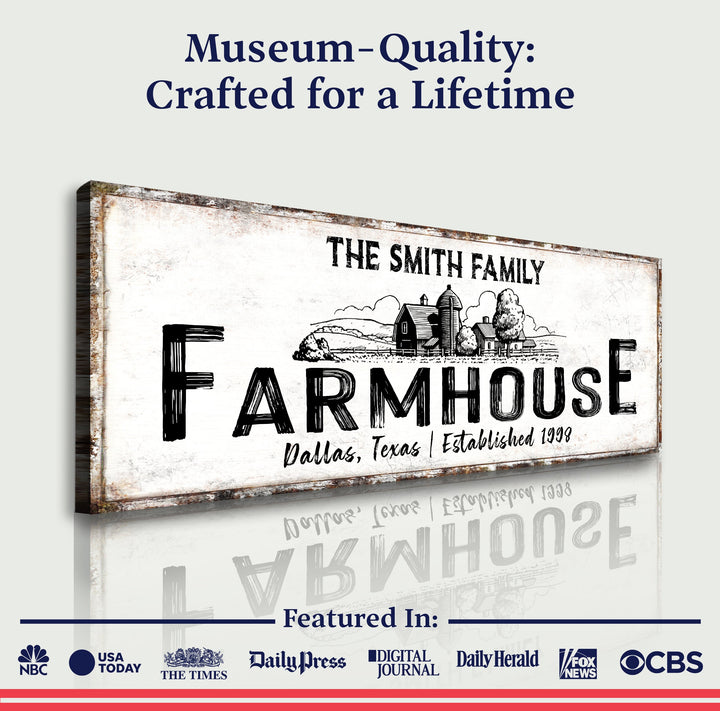 Rustic Farmhouse Sign XIII