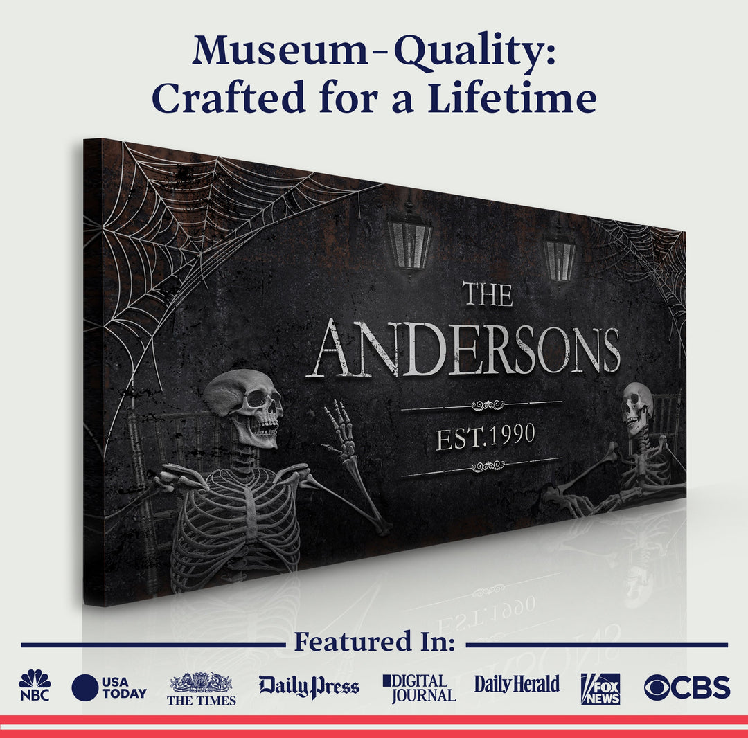 Personalized Gothic Sign VI