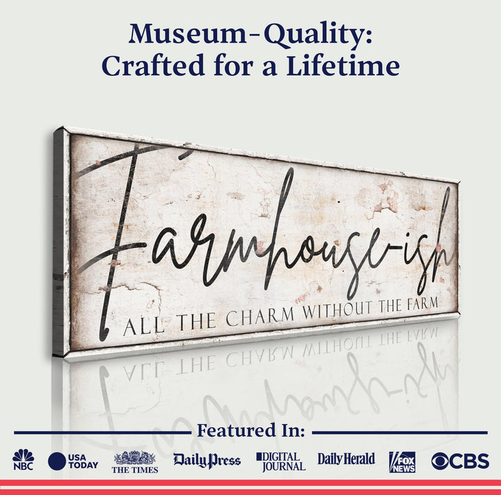 Farmhouse-Ish Sign IV