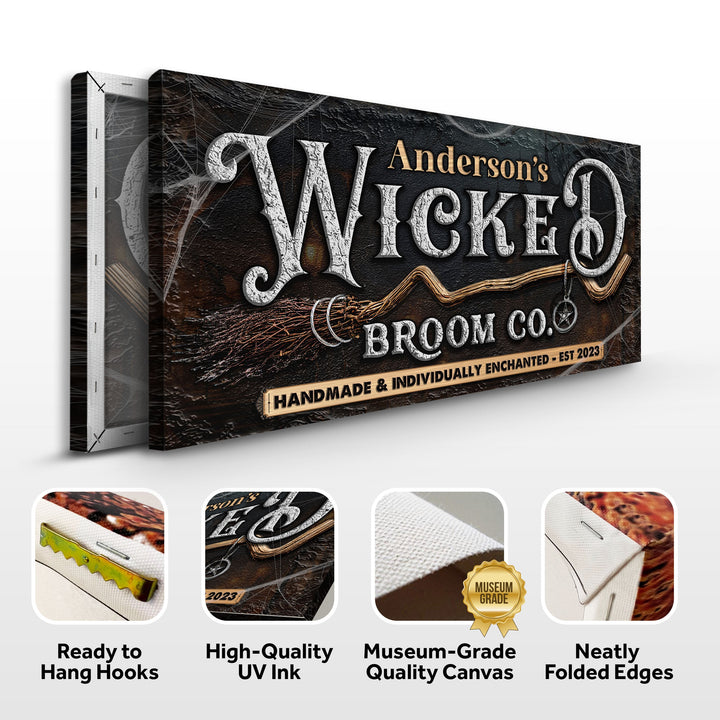 Personalized Wicked Halloween Sign II