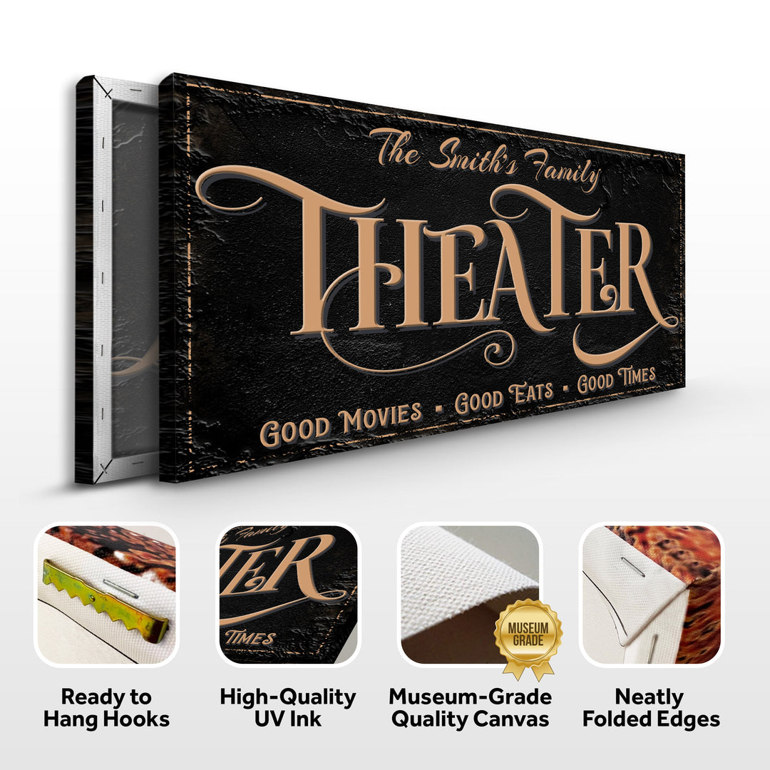 Personalized Theater Sign VI