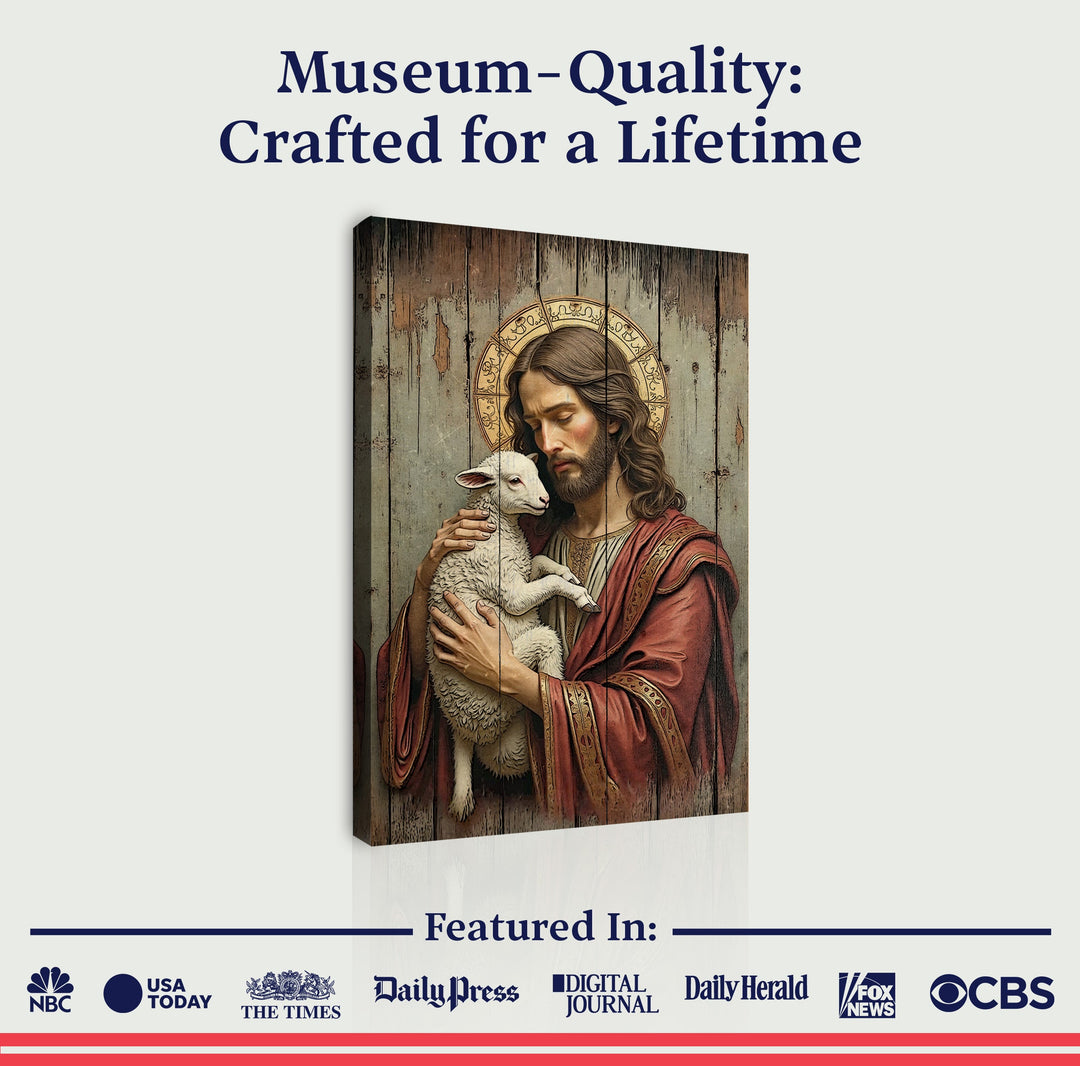 Jesus The Good Shepherd Wall Art