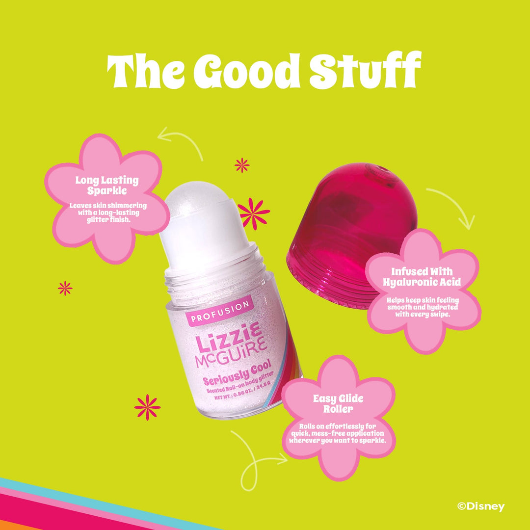 Lizzie McGuire | Seriously Cool Scented Roll-On Body Glitter